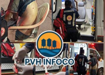 Agora: Homem é esfaqueado nas costas após briga na zona leste de Porto Velho