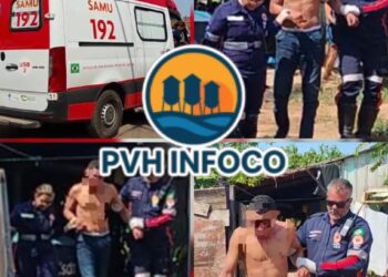 Rapaz é brutalmente espancado a pauladas em bar na zona leste de Porto Velho