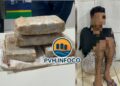BPTAR prende foragido com mandados em aberto e apreende maconha no bairro Costa e Silva