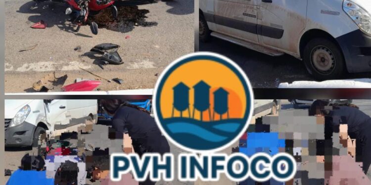 🚨 Grave acidente deixa motociclista com fratura exposta em Porto Velho