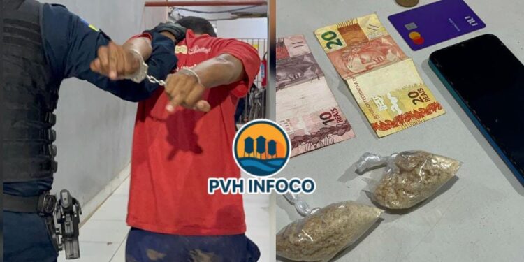 🚨 Criminoso preso com drogas no Beco da Eletronorte debocha: “Amanhã tô solto mesmo”