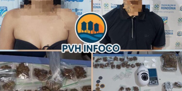 🚔 Equipe do SGT Machado prende casal “Poze” e companheira por tráfico no Orgulho do Madeira