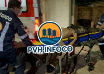 URGENTE: Homem é baleado e corre pulando muros para escapar da morte em Porto Velho