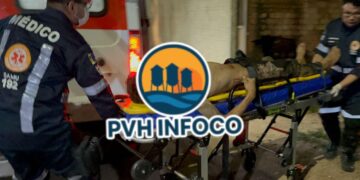 URGENTE: Homem é baleado e corre pulando muros para escapar da morte em Porto Velho