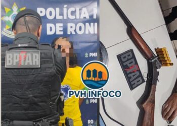 Homem efetua disparo de arma de fogo após briga de vizinhos em Porto Velho