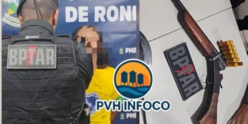 Homem efetua disparo de arma de fogo após briga de vizinhos em Porto Velho