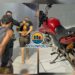 🚨 URGENTE: Dupla é presa pelo BPTAR com moto roubada após perseguição em Porto Velho