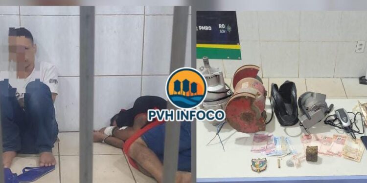 🚨 Mulher é baleada em ataque a tiros e dois acabam presos por tráfico em Porto Velho