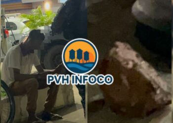 Urgente:  homem leva pedrada no rosto no Centro de Porto Velho