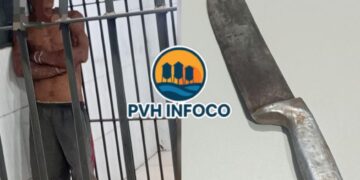 Filho ameaça a própria mãe com faca e acaba preso em Porto Velho 🔪
