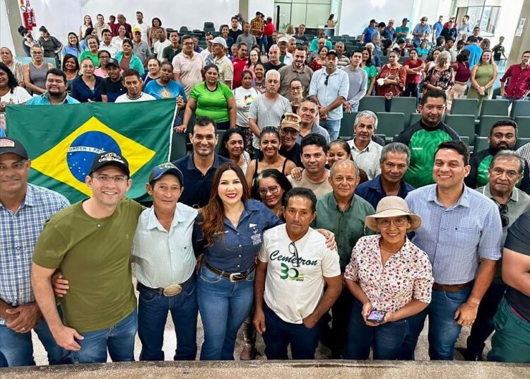 Deputada federal Cristiane Lopes garante apoio aos produtores de Porto Velho com o Projeto Terra Fértil