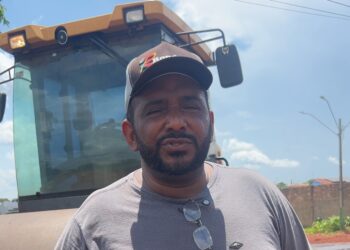 Bairro Novo Horizonte recebe 650 metros de asfalto na Rua Circular I