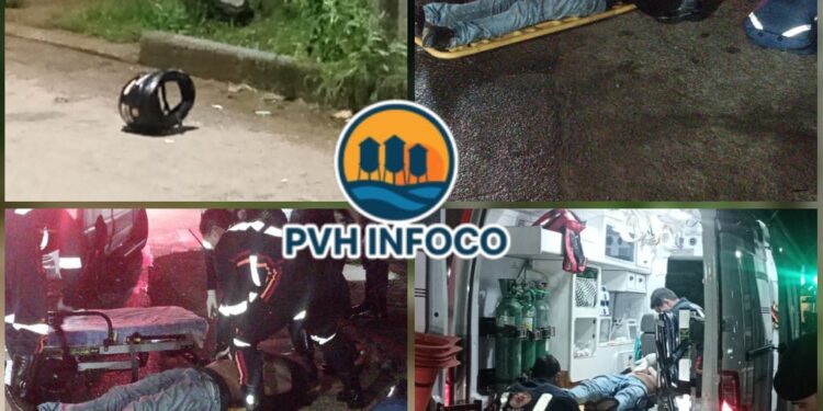 Ataque a tiros deixa um morto e dois feridos na noite de segunda-feira em Porto Velho