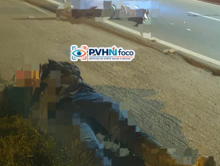 🚨 TRAGÉDIA NA BR-364: Ciclista morre atropelado e motociclista fica em estado grave em Candeias do Jamari