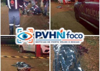 🚨 URGENTE: Homem é brutalmente assassinado a facadas em frente a bar na zona sul de Porto Velho