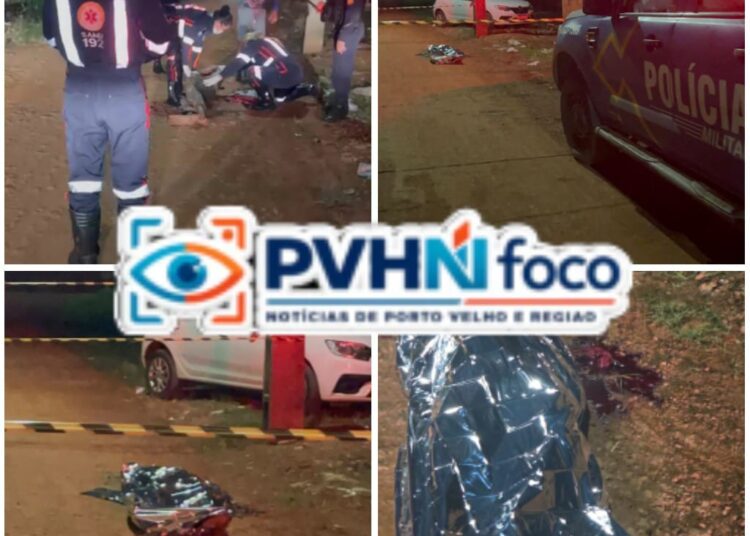 🚨 URGENTE: Homem é brutalmente assassinado a facadas em frente a bar na zona sul de Porto Velho