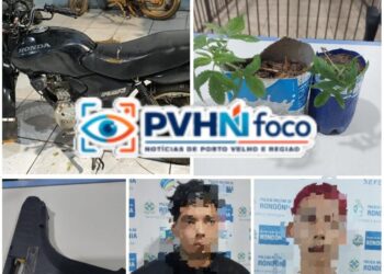 Polícia recupera moto roubada e desarticula esquema suspeito de tráfico após assalto a entregador