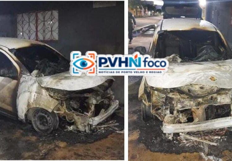 🚨 Ex-companheiro ameaça durante a madrugada e carro é incendiado em frente a residência