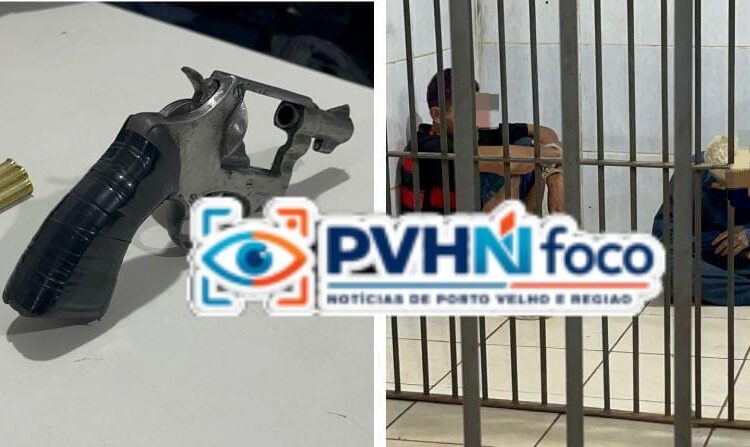 🚨 Motorista de aplicativo é alvo de assalto, dupla é capturada e arma apreendida em Porto Velho