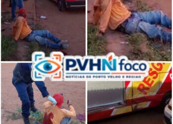 🚨Enteado ataca padrasto com facada nas costas e pedrada durante tentativa de homicídio em Porto Velho🚨